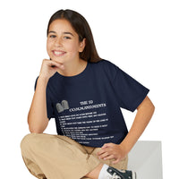 10 Commandments Youth T-shirt - White