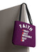 FAITH: Forget About Impossible, Trust Him Tote - Purple