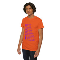 Christian JESUS IS T-shirt - Purple