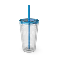 "We Fight Together" 16oz Tumbler with Straw Cup