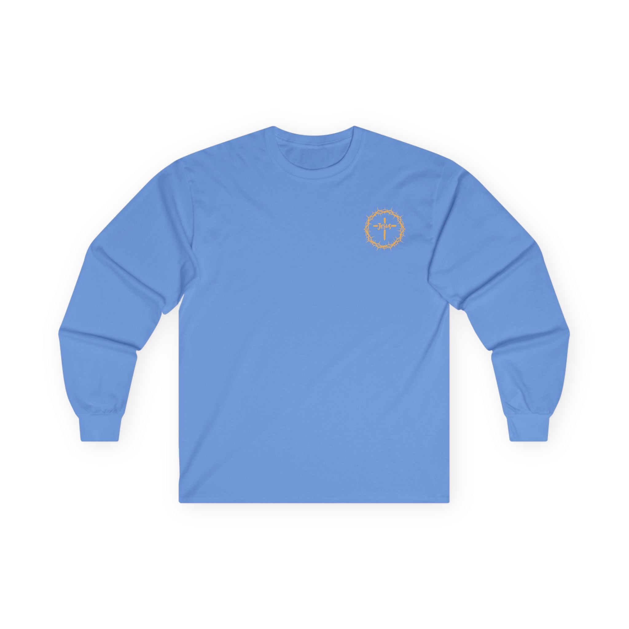 Jesus Crown of Thorns Long Sleeve Tee