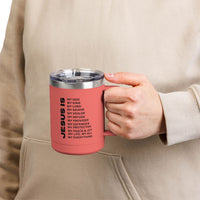 Christian Jesus Is 15oz Tumbler - Black