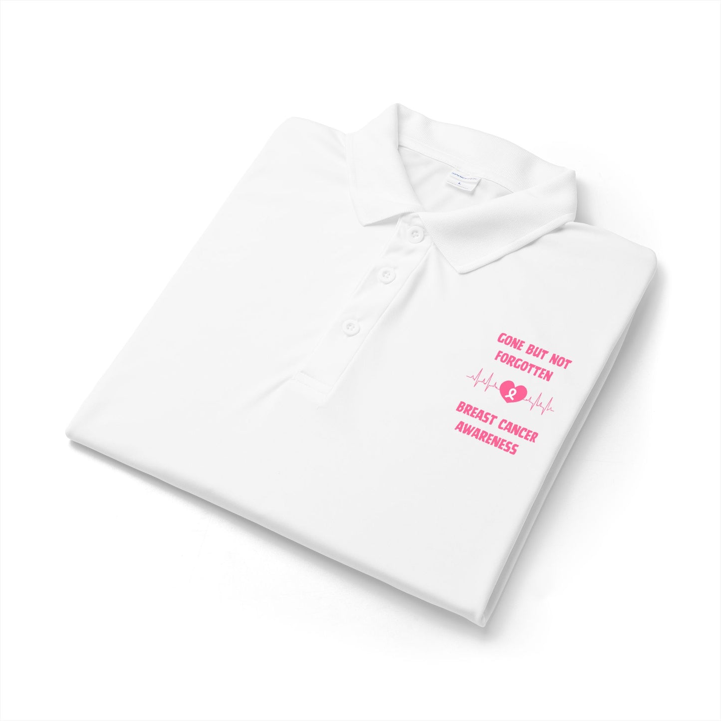 Not Forgotten Breast Cancer Polo
