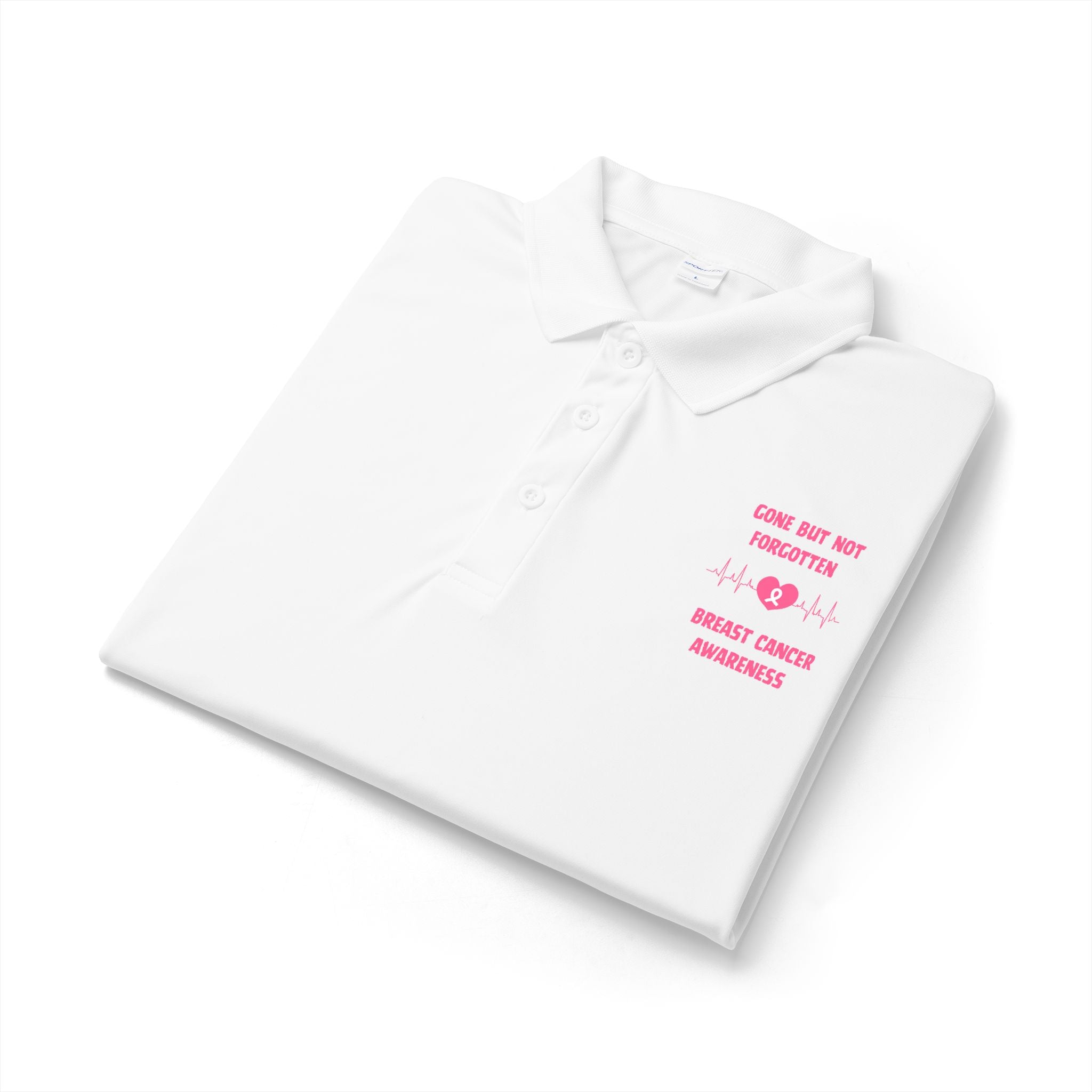 Not Forgotten Breast Cancer Polo