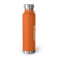 Christian JESUS IS 22oz Insulated Water Bottle - White