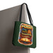Push Pray Until Something Happens Green Tote Bag - Bible