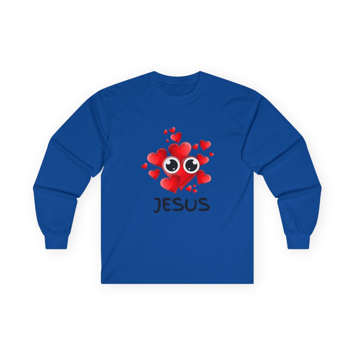 Eye Love Jesus Long-Sleeve - Black