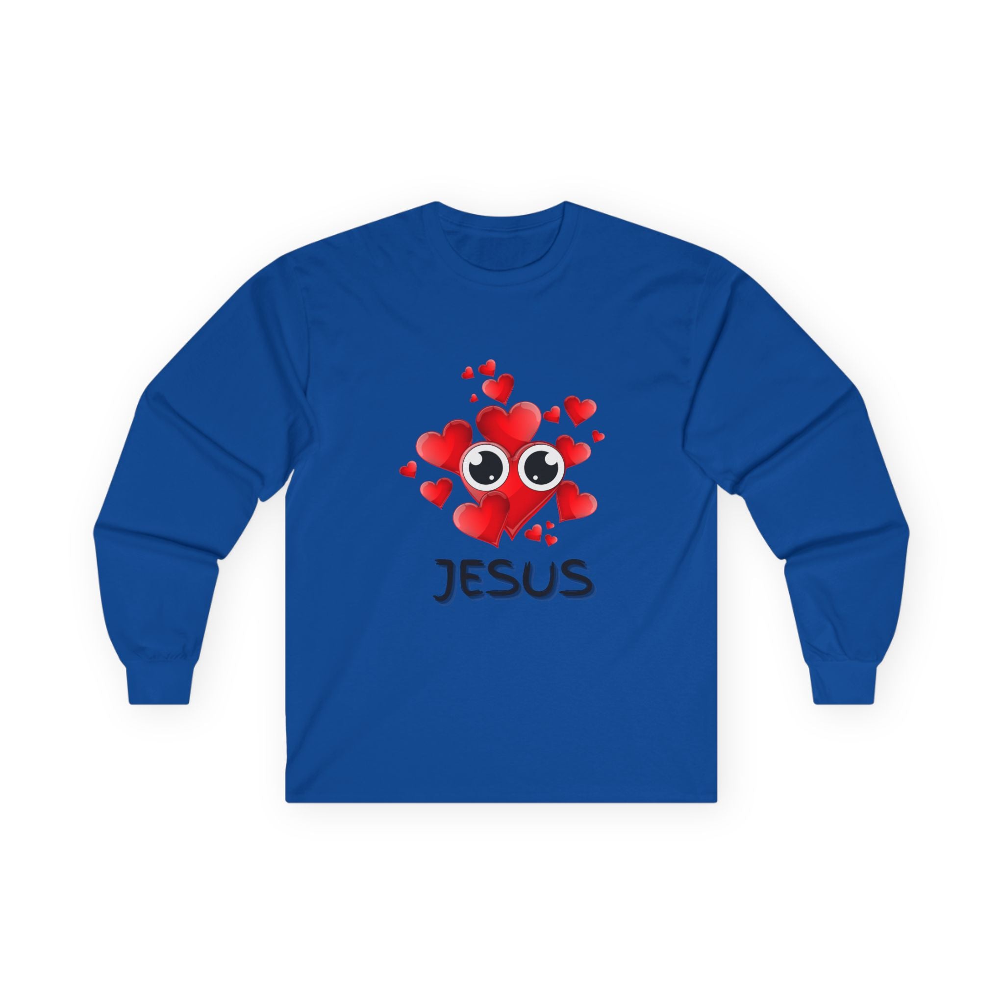 Eye Love Jesus Long-Sleeve - Black