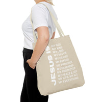 Christian JESUS IS Tote Bag - Sand