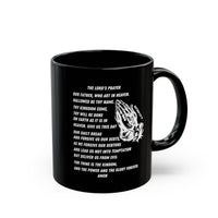 The Lord’s Prayer Black Coffee Mug (11oz/15oz)