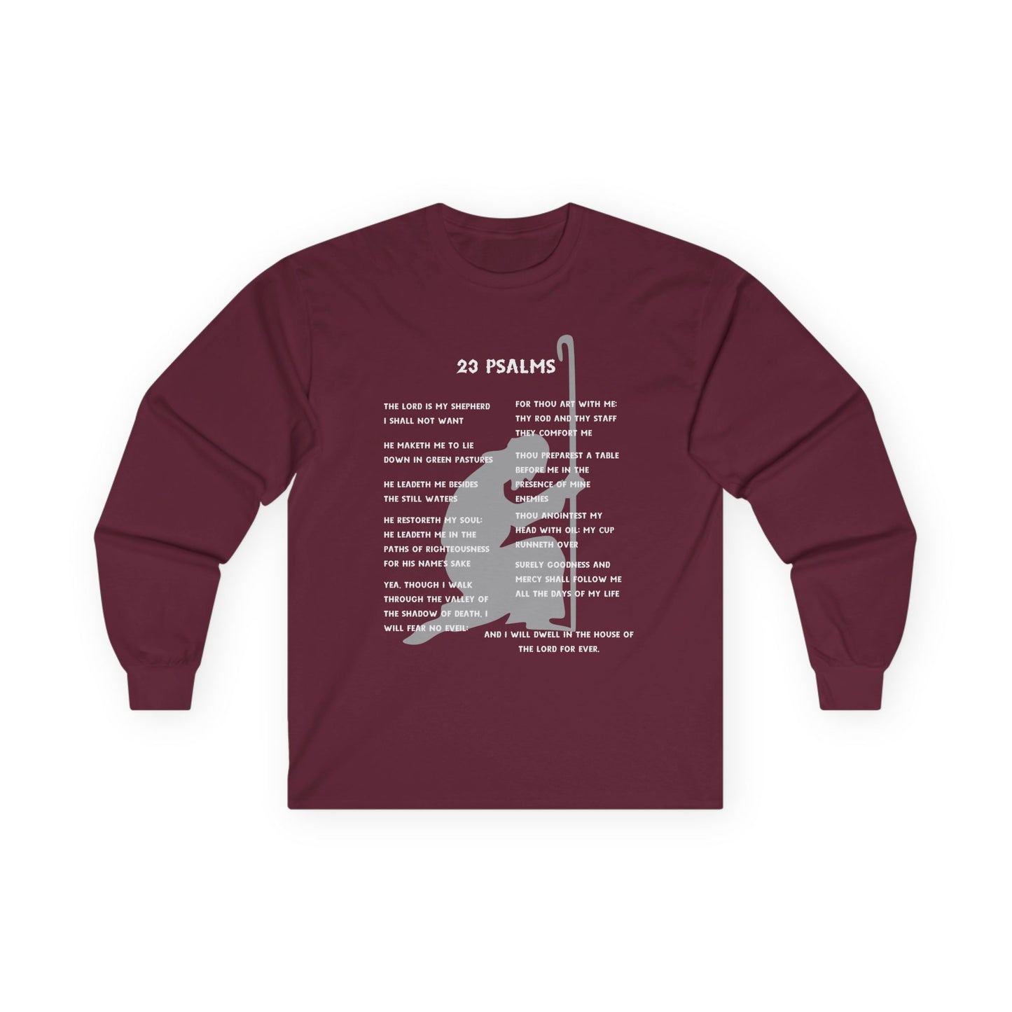 23 Psalms Long Sleeve - White