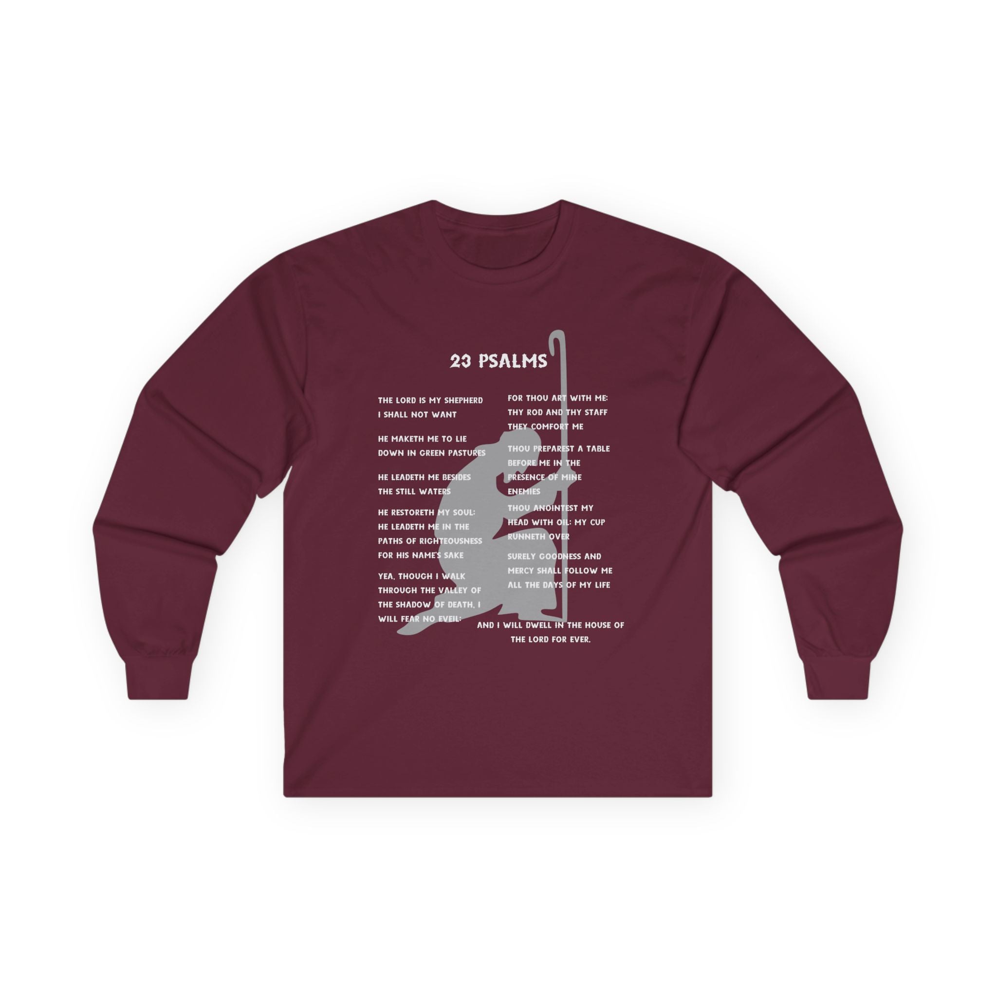 23 Psalms Long Sleeve - White