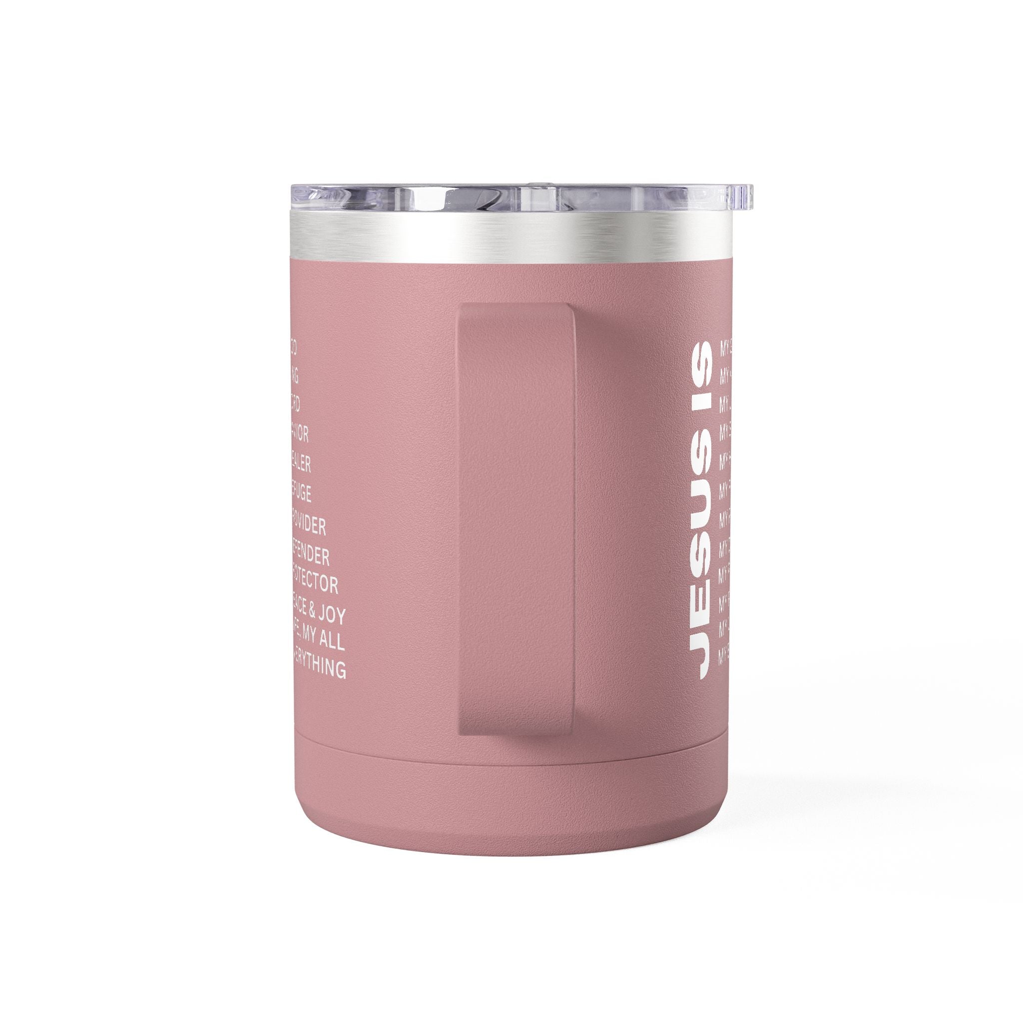 Christian Jesus Is 15oz Tumbler - White