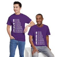 Christian JESUS IS T-shirt - White
