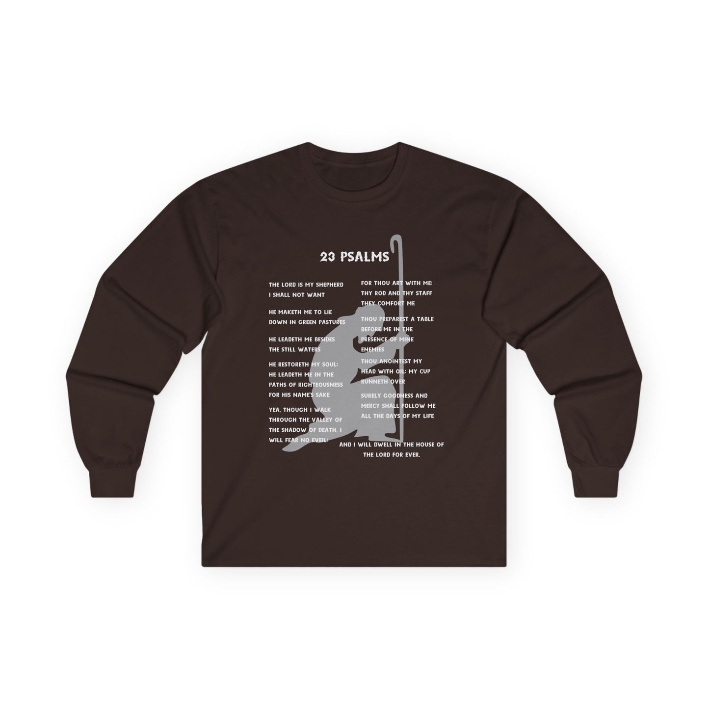 23 Psalms Long Sleeve - White