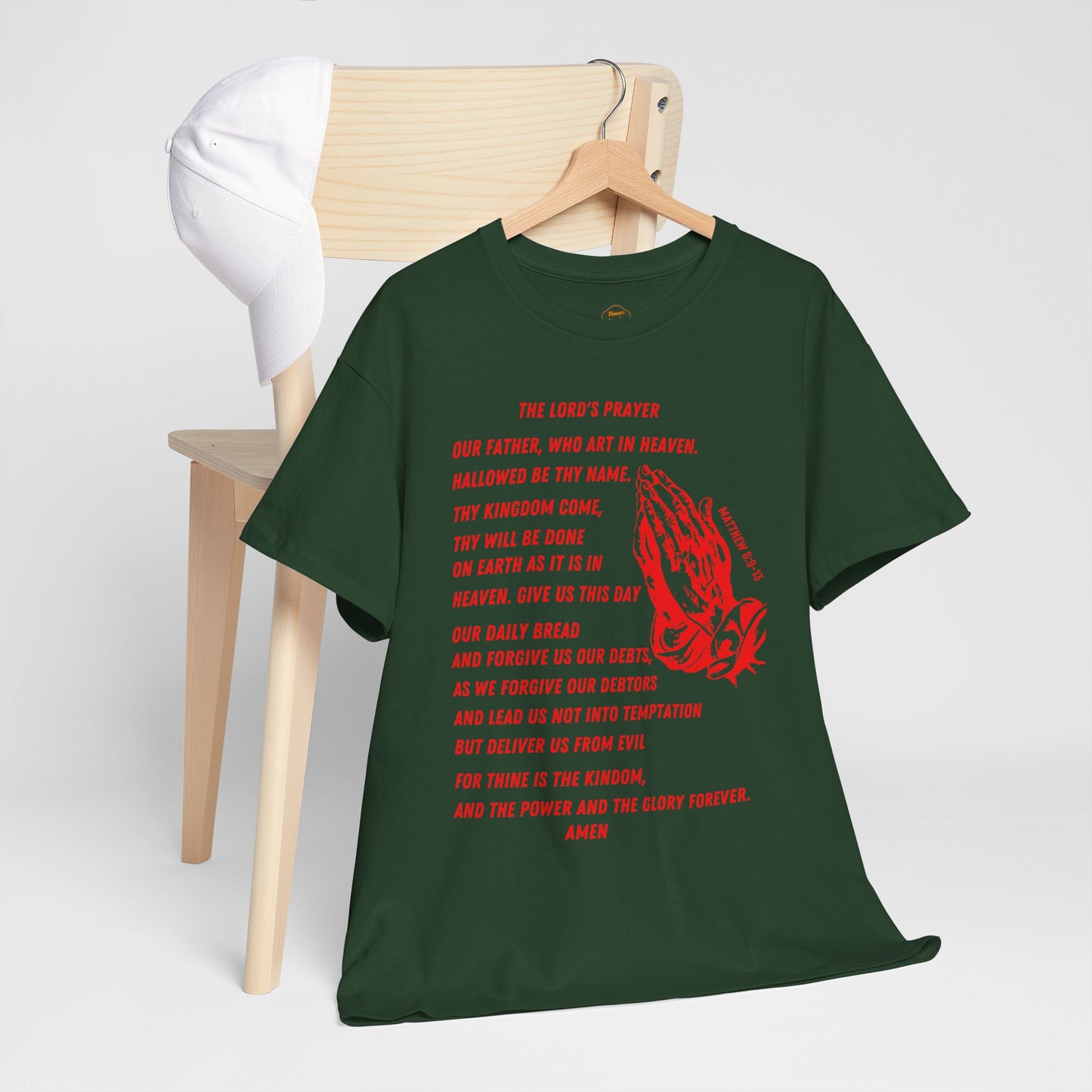 The Lord's Prayer T-Shirt - Red