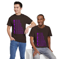 Christian JESUS IS T-shirt - Purple