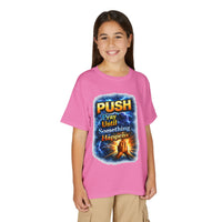 "Push: Pray Until Something Happens" Youth T-shirt - Hands