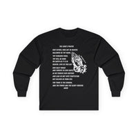 The Lord's Prayer Long Sleeve Tee- White