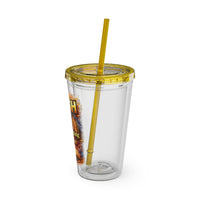 Push Pray Until Something Happens 16oz Tumbler — Bible