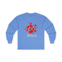 Eye Love Jesus Long-Sleeve - White