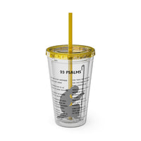 23 Psalms 16oz Tumbler with Straw