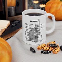 23 Psalms White Coffee Mug (11oz/15oz)