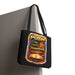 Push Pray Until Something Happens Black Tote Bag - Bible