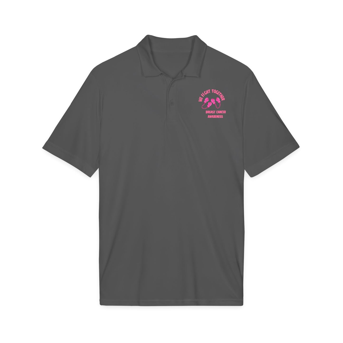 We Fight Together Breast Cancer Awareness Polo