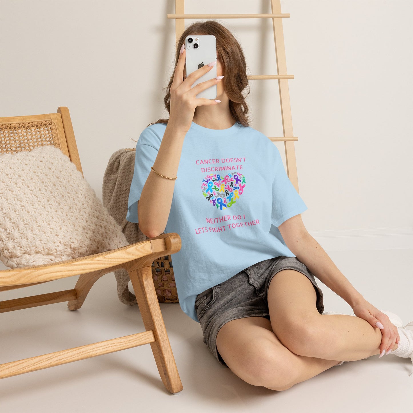 Cancer Doesn't Discriminate Support Tee