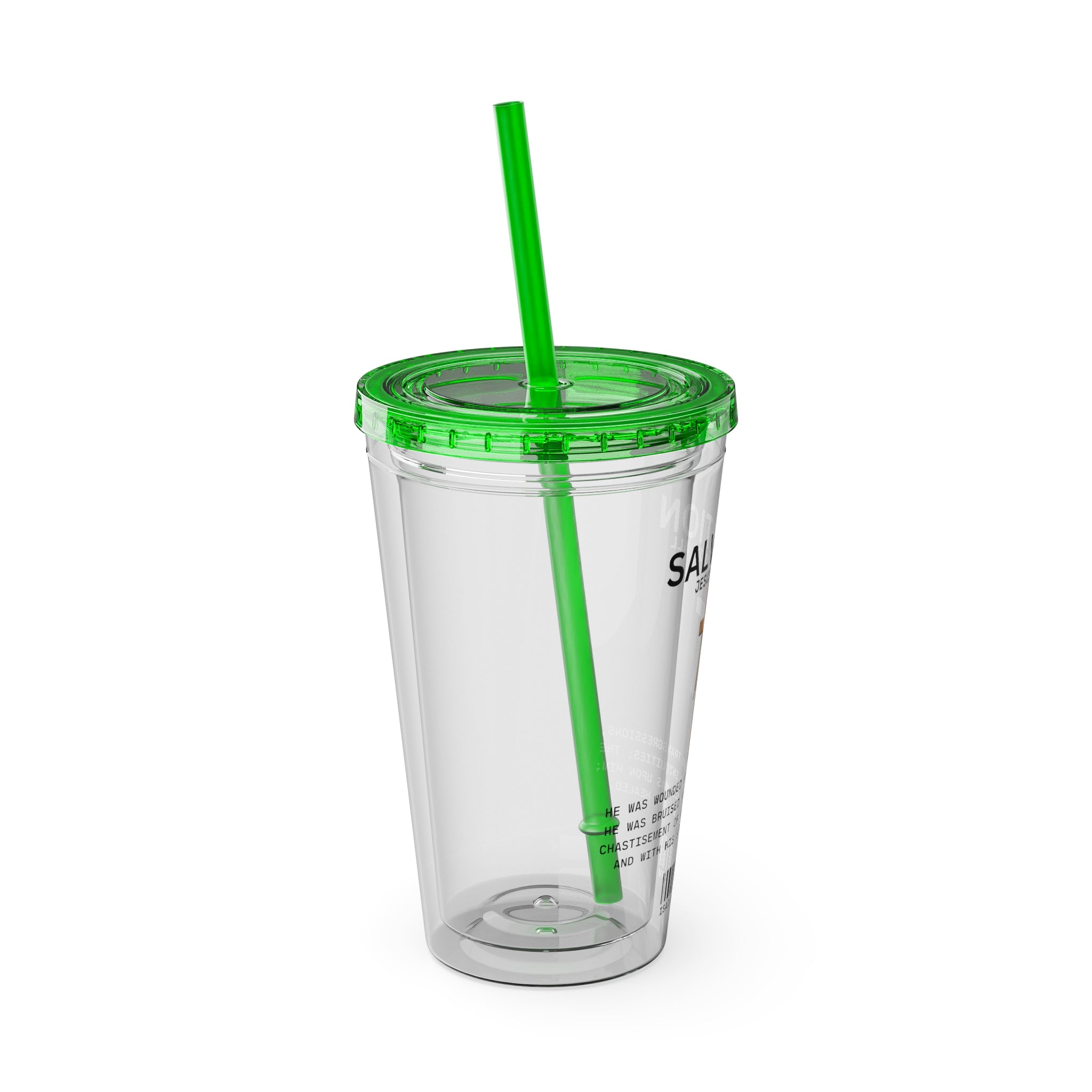 Salvation - Jesus Paid 16oz Tumbler with Straw