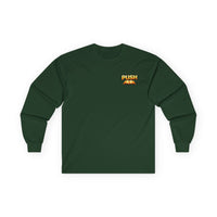 PUSH: Pray Until Something Happens Long Sleeve front/back - Bible