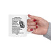 The Lord's Prayer White Coffee Mug (11oz/15oz)