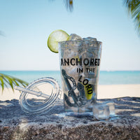 Anchored in the Lord 16oz Tumbler with Straw
