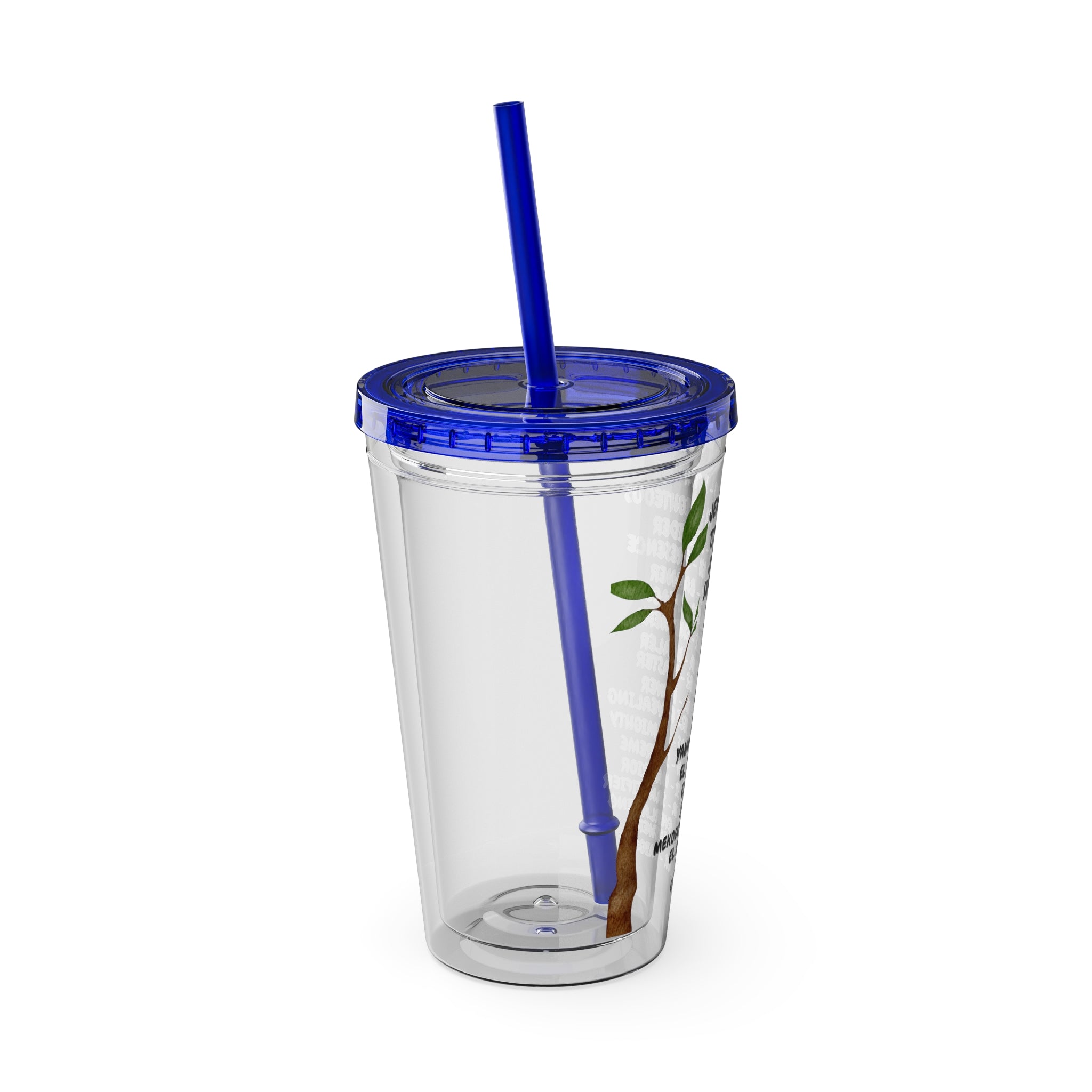 Characteristic Names of God 16oz Tumbler with Straw