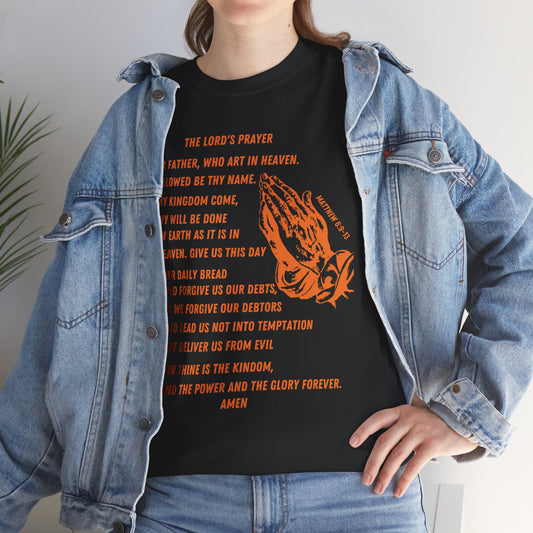 The Lord’s Prayer T-Shirt - Orange