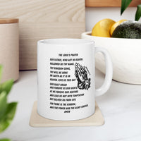 The Lord's Prayer White Coffee Mug (11oz/15oz)