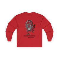 Lion of Judah Long Sleeve Tee - "I Can Do All Things' Philippians 4:13