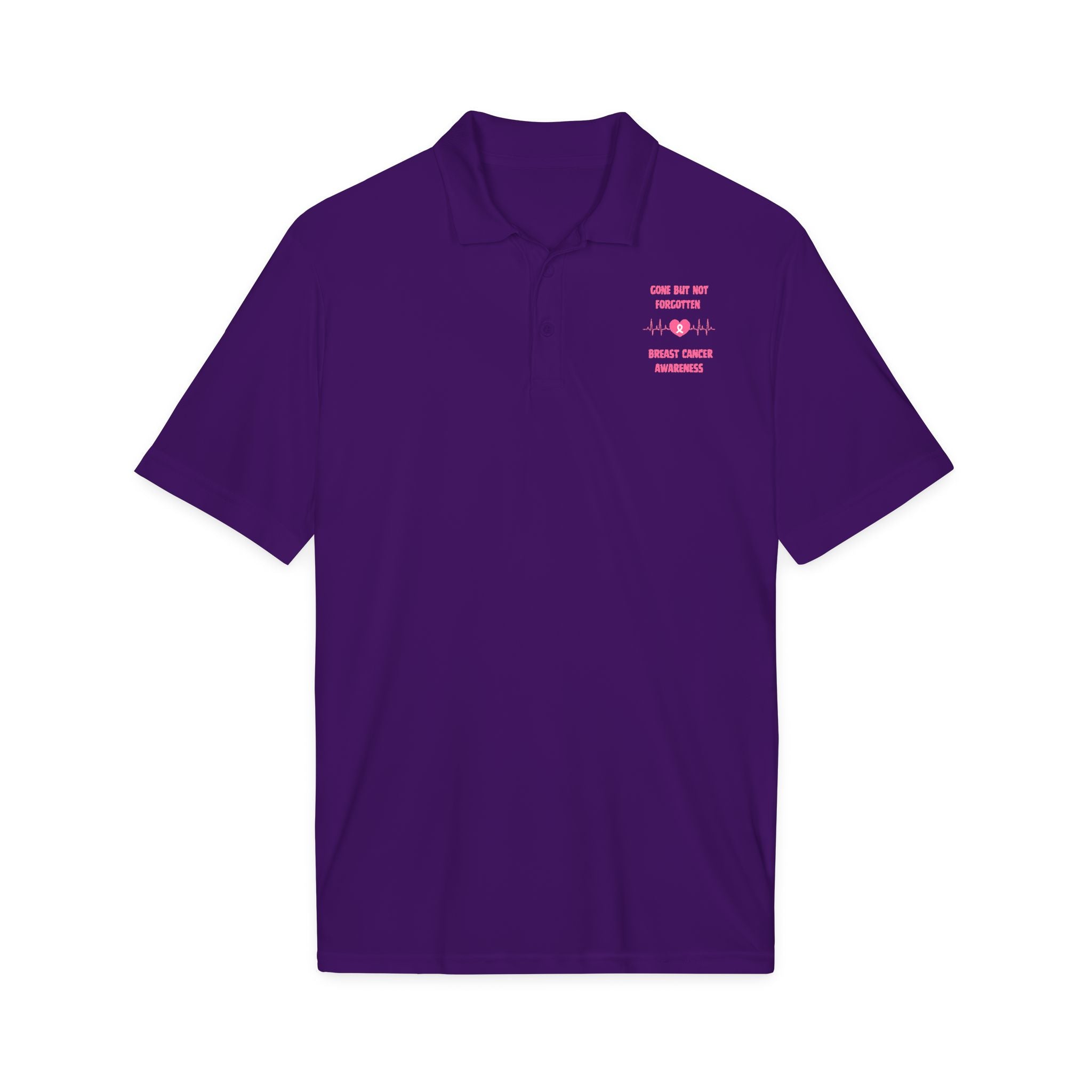 Not Forgotten Breast Cancer Polo