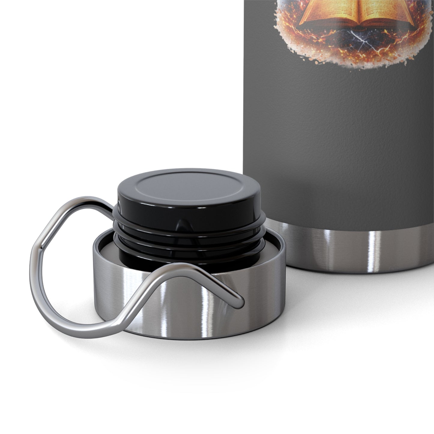 “Push: Pray Until Something Happens” 22oz Insulated Water Bottle - Bible