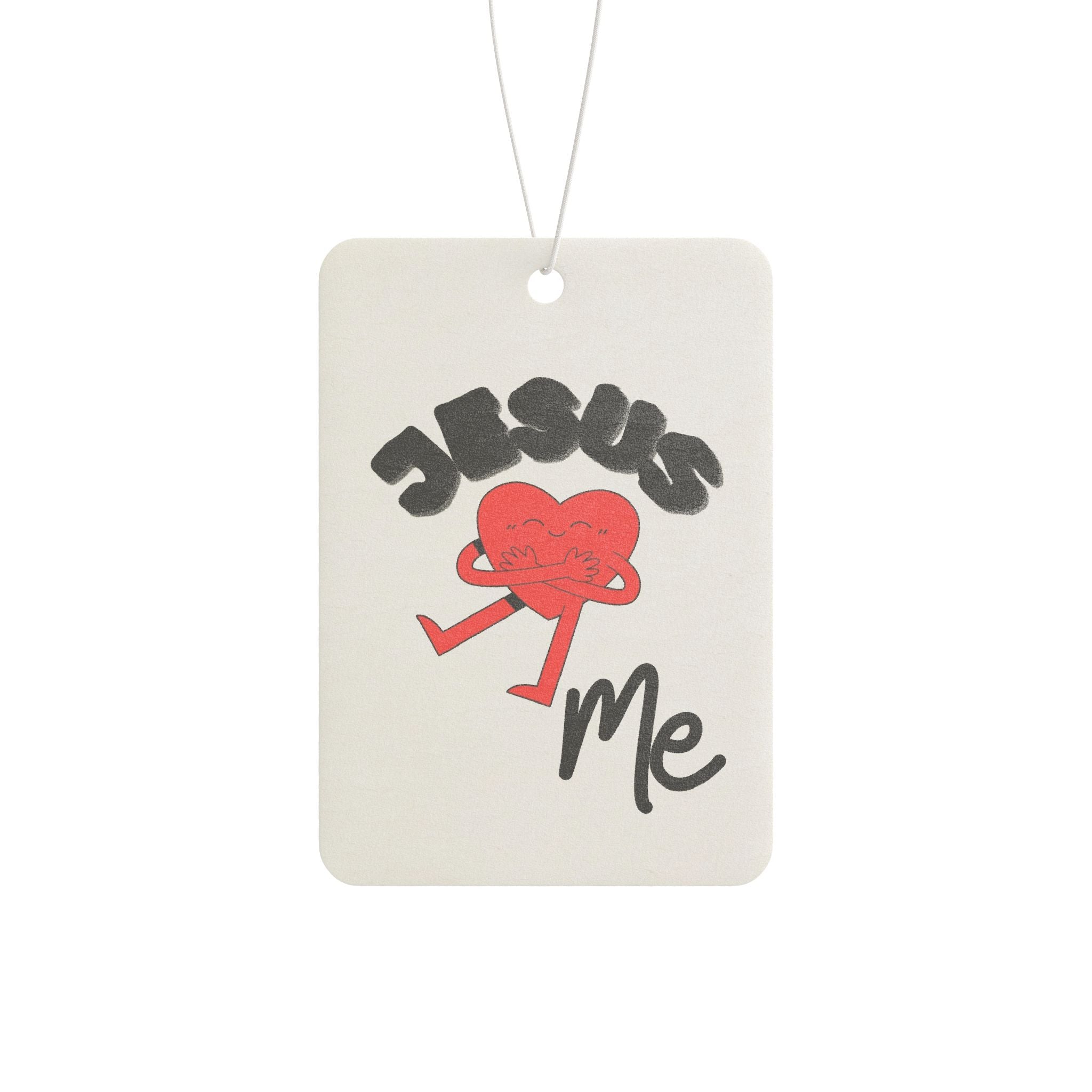 Car Air Freshener - Jesus Loves Me Inspirational Scent
