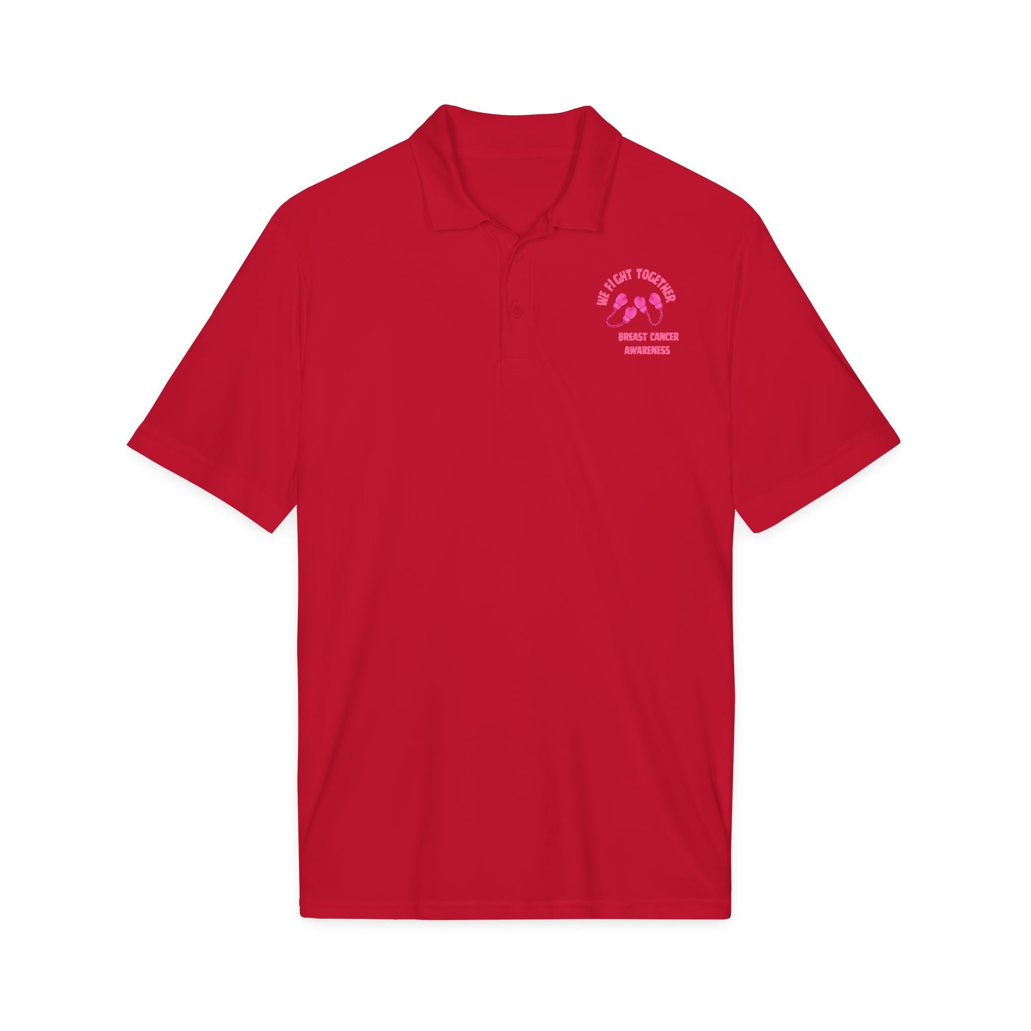 We Fight Together Breast Cancer Awareness Polo