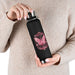 Together We Fight Pink Ribbon Butterfly Cancer 22oz Insulated Water Bottle