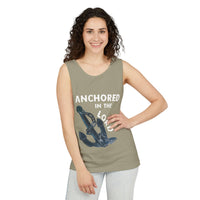 Anchored in the Lord Tank Top - White