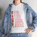 Christian JESUS IS T-Shirt - Red