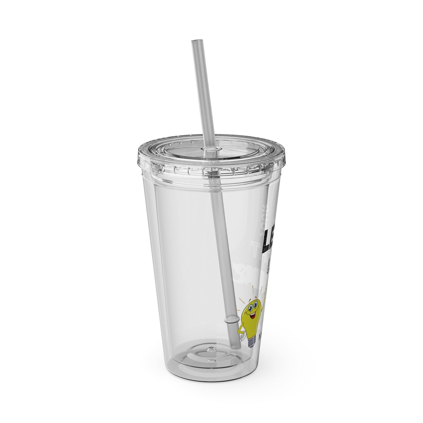 Let Your Light Shine 16oz Tumbler With Straw