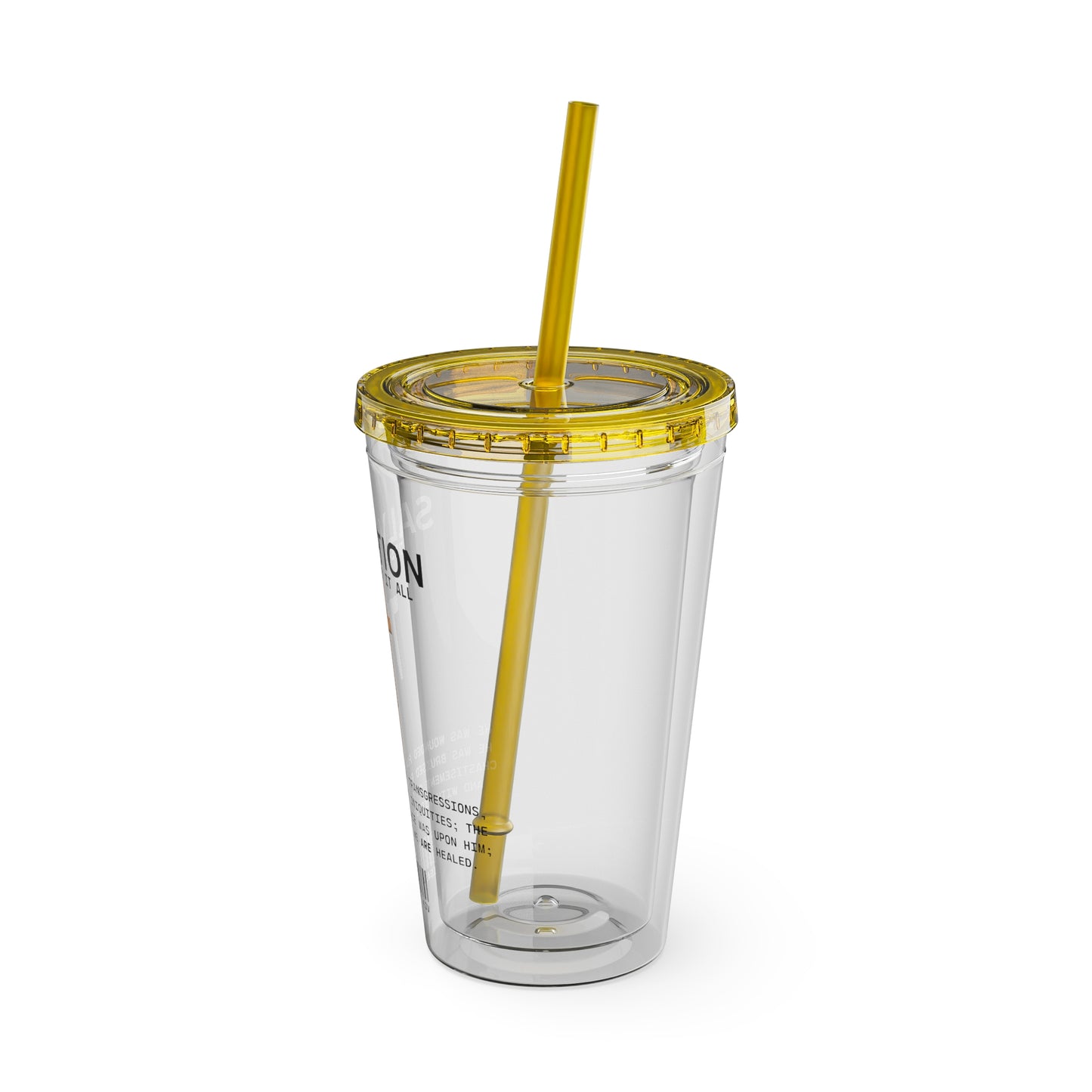 Salvation - Jesus Paid 16oz Tumbler with Straw