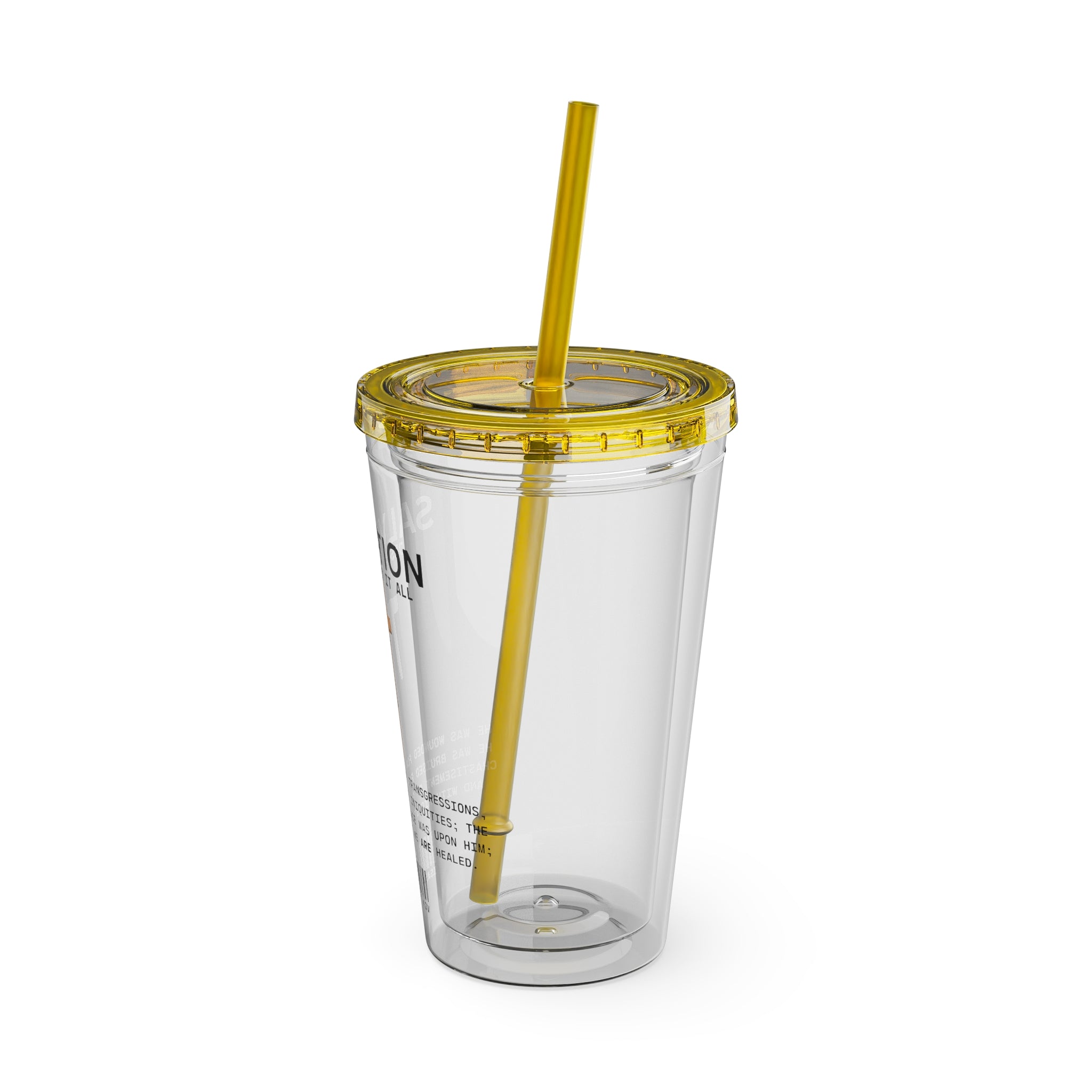 Salvation - Jesus Paid 16oz Tumbler with Straw