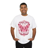 Together We Rise Breast Cancer Awareness T-Shirt — Fight Hope Cure Tee