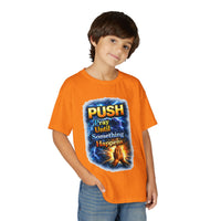 "Push: Pray Until Something Happens" Youth T-shirt - Hands